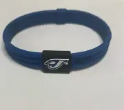 VINTAGE TORONTO BLUE JAYS Phiten Titanium Bracelet - Large - NEW, LOOSE