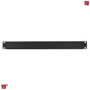 Blank Steel Rack Mount Panel Network Spacer 19" 1U for Server Cabinet Enclosures