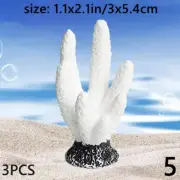 3X Mini Art Ornament Emulation PVC Coral Tree Aquarium Fish Tank Landscape Decor