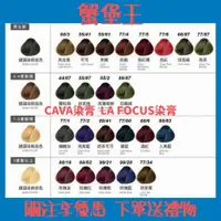 在飛比找蝦皮購物優惠-【公司貨快速出貨】聖馥 cava La focus 染膏 染