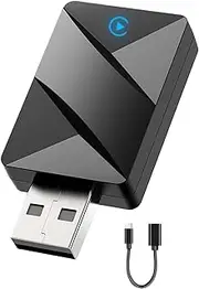 WUERQIE Wireless CarPlay & Android Auto Adapter - 2-in-1 Plug & Play Dongle for iPhone/Android, Convert Wired to Wireless, Supports Online Updates, Plug-and-Play,USB-A/C Support