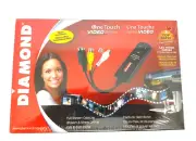 Diamond Multimedia VC500 USB2.0 One Touch VHS to DVD Video Capture Sealed Box