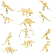 BIUDECO 12Pcs Dinosaurs Skeleton Models Lifelike Figurines for Educational Play Develops Hand Eye Coordination Creative Thinking for Learning Fun