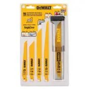 DeWALT 16 Piece Bi-Metal Reciprocating Saw Blade Set With Case DW4899