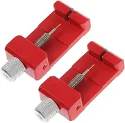 Mipcase 2 Sets Watch Band Link Removal Tool Kit of Watch Strap Remover with Replacement Pins for Professionals Beginners