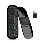 W1 Universal TV Remote Air Mouse, Wireless Keyboard Fly Mouse 2.4GHz Connecti...