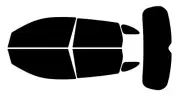 Window Tint For Mitsubishi ASX SUV 2011-2023 Precut Nano Ceramic Car Film Kit (for: Mitsubishi)