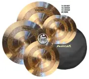 Masterwork Cymbals Master Cymbal Pack Box Set 14-16-18-20