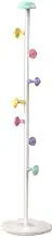 Coat Hanger Rack 7 Hooks Metal Stand for Bedroom with Round Mushroom Small Footprint and Stable Base for Hanging Winter Coats (#1)