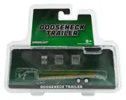 1:64 GreenLight *HITCH & TOW* GRAY *GOOSENECK* 5th Wheel FLATBED TRAILER *NIP*