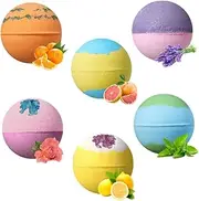 Beatifufu Adorable Two-tone Bath Salt 6 Pack 102g Spa Bubble Bath Experience