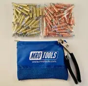 50 1/8 & 50 3/16 Zephyr Kwik-Lok Cleco Fasteners + Pliers w Bag (KZ4S100-1)