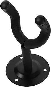 SEWACC Wall Mount Guitar Hanger Heavy Duty Metal Ukulele Holder for Violin Erhu Pipa and Classical Instruments Stable Secure Multi Use Display Hook