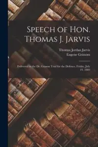 在飛比找博客來優惠-Speech of Hon. Thomas J. Jarvi