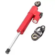 Motorbike Steering Damper Stabilizer Linear Reversed Safety Red Control CNC