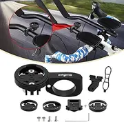 Black Aluminium Bike GPS Computer Mount- Short Version Bike Computer Mount for Garmin, for Combo & for GoPro Action Camera