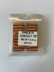 MB15 Type Contact Tip M6 x 1mm ** Pack of 20
