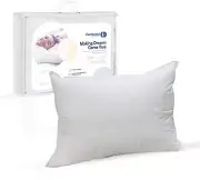Continental bedding Down & Feather Blend Pillow - 50% Goose Down & 50% Feather.
