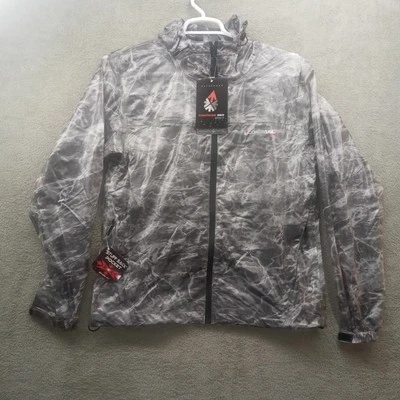 Compass 360 Ultra Light Back Pack Waterproof Rain Jacket Mossy Oak Medium New