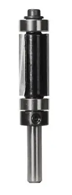 Carbitool DUAL FLUSH TRIM TCT ROUTER BIT 1/4″ Shank, 1/2″ Diameter, 2-Flute