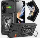 Defender Phone Case For ( Galaxy Z Fold 6 ) With Metal Ring Stand +Camera Cover