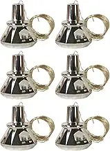 Solar Wine Bottle Lights, 6X Fairy String Lamps, 2.17x1.77 Inches Waterproof Wine Decorations for Outdoor Parties, Weddings, Seasonal, Garden, Bar, and Pathway Lighting