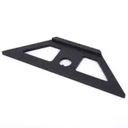 ES-4 Woodworking Ruler 45 Degree Scribe Carpenter Measuring Tool Black