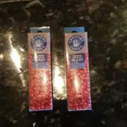 ArtSkills Crafters Closet Red Seed Beads × 2