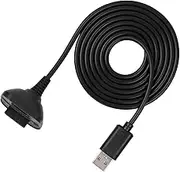 SPYMINNPOO Game Console Charging Cable, Stable 2 in 1 Game Console Supplies Fast Charging for Machine (Black)