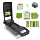 Vegetable Chopper Slicer Cutter 12 in Veggie Chopper 6 Interchangeable