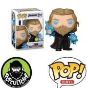 Avengers 4: Endgame - Thor with Thunder Glow in the Dark Pop! Vinyl Figure "New"