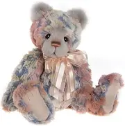 [Charlie Bears] Confetti Teddy Bear Multicoloured Random Plush Fully Jointed Collectable Soft Animal 3 Years Plus Cute Weighted Bears with Personalities