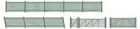 Peco Picket fencing green inc- Gates and ramps OO Gauge Model Railway 430