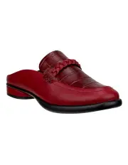 [ECCO] Sculpted LX Leather Mule in Red