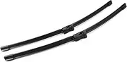 Wiper Front & Rear Wiper Blades Set Compatible For VW Caddy 2008-2014 Windshield Windscreen Clean Window Rain Brushes 24"+18"+16"