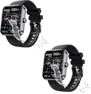 F57L Blood Glucose Monitoring Smartwatch, Non-invasive Blood Sugar Test Smart Watch, Fitness Watch with Blood Pressure Blood Oxygen Tracking Non-invasive Blood Sugar Test Sports (Black+Black)