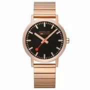 Mondaine Official Classic Metal Rose Gold Watch 40mm - A660.30360.16SBR