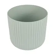 30cm Linear Plastic Pot - Sage