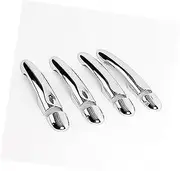for Renault, Latitude, for Samsung, SM5, for Renault, Fluence SM3, for Samsung, L38 2009-2017 Chrome Door Handle Cover Trim Car Stickers Styling Chrome Door Handle Cover(Black 4dr No Key 2 Bu