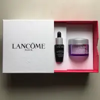 在飛比找Yahoo!奇摩拍賣優惠-禮盒組~LANCOME蘭蔻 超緊顏白金淡斑霜15ml + 超