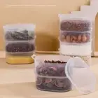 Plastic Refrigerator Storage Box with Lid Condiment Boxes Trasparent Crisper