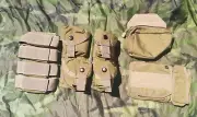 Sord 5 Pouch set green, military, hunting, Travel ,Army, Fishing collectors