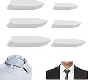 [RTRTGS] RT Set of 60 Collar Stays for Men's Shirts, Shirt Collar Insert, Collar Reinforcer Made of Chopsticks for a Perfect Fit of the Shirt Collar, Father or Husband (in 6 Sizes)