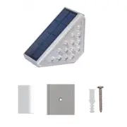 Bright Warm White Lighting with Solar Step Lights for Safety and Style