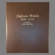 Dansco US Jefferson Nickel Coin Album 1938 - 2005 #8113