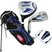 Rookie - Kids Golf Set LH - 4 Pce Blue 4 to 7 YRS