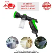 Expandable Flexible Garden Hose Magic Water Pipe Spray Gun 10 Function Nozzle