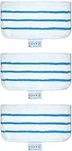 3 Pack Mop Pads Replacement for Black + Decker Steam Mop FSM1610/ FSM1630 Washable Mopping Pad Accessories