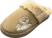 [Peanuts] PN8229-02 Room Shoes, Suede Fur Included, Sandals, Warm Snoopy, Slippers, Indoor Wear