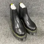 DR. MARTENS 2976 Quad Smooth Leather Platform Chelsea Boots M5/W6